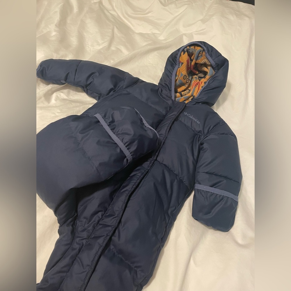 Columbia snowsuit bunting 18-24months